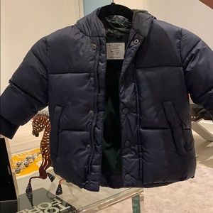 Zara baby boy winter puffer jacket
